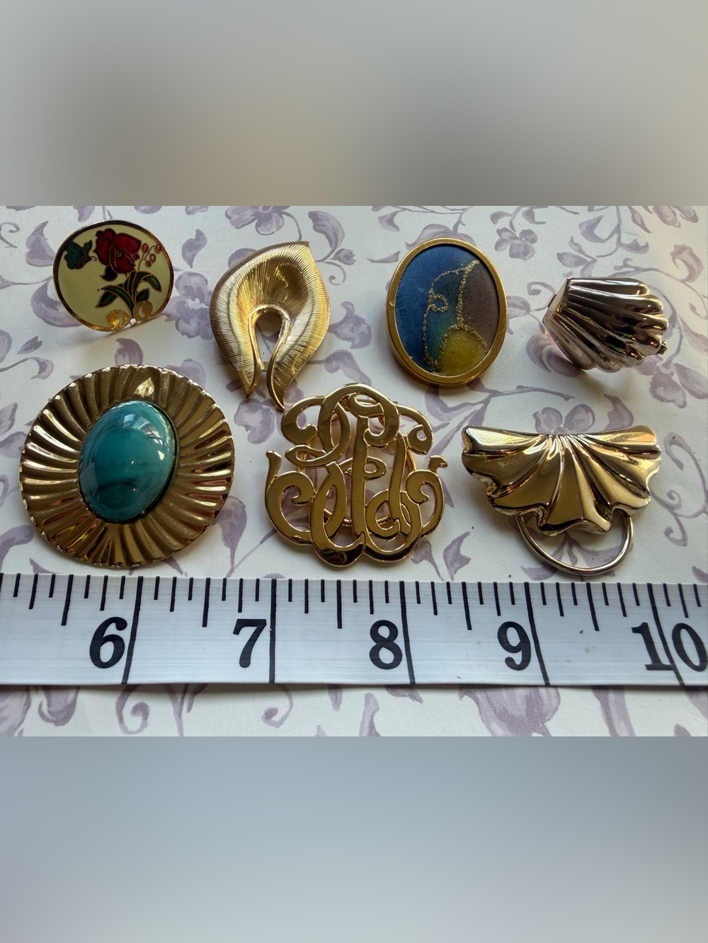 7 Scarf Clips Bundle